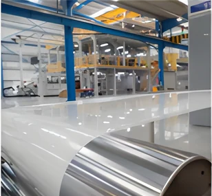Film reel in a production facility
